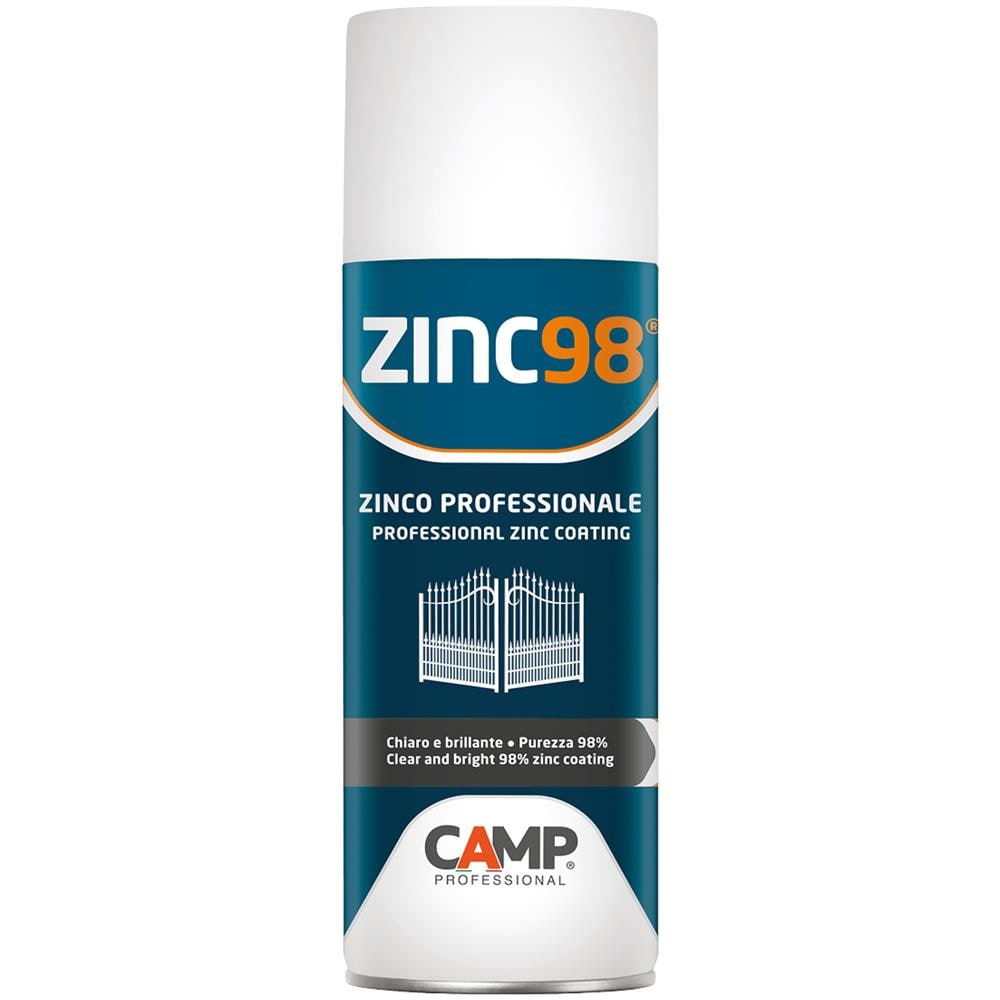 Zinc98 Spray Protettivo Zincante Zinco Spray A Freddo 400 Ml - Foto 3