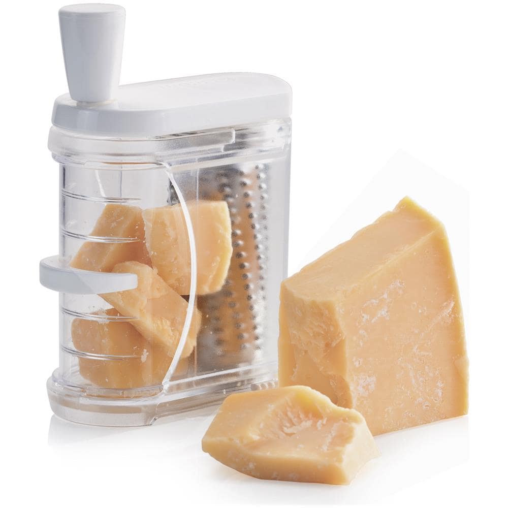 Grattugia Con Manovella Girevole Bianco - Foto 2