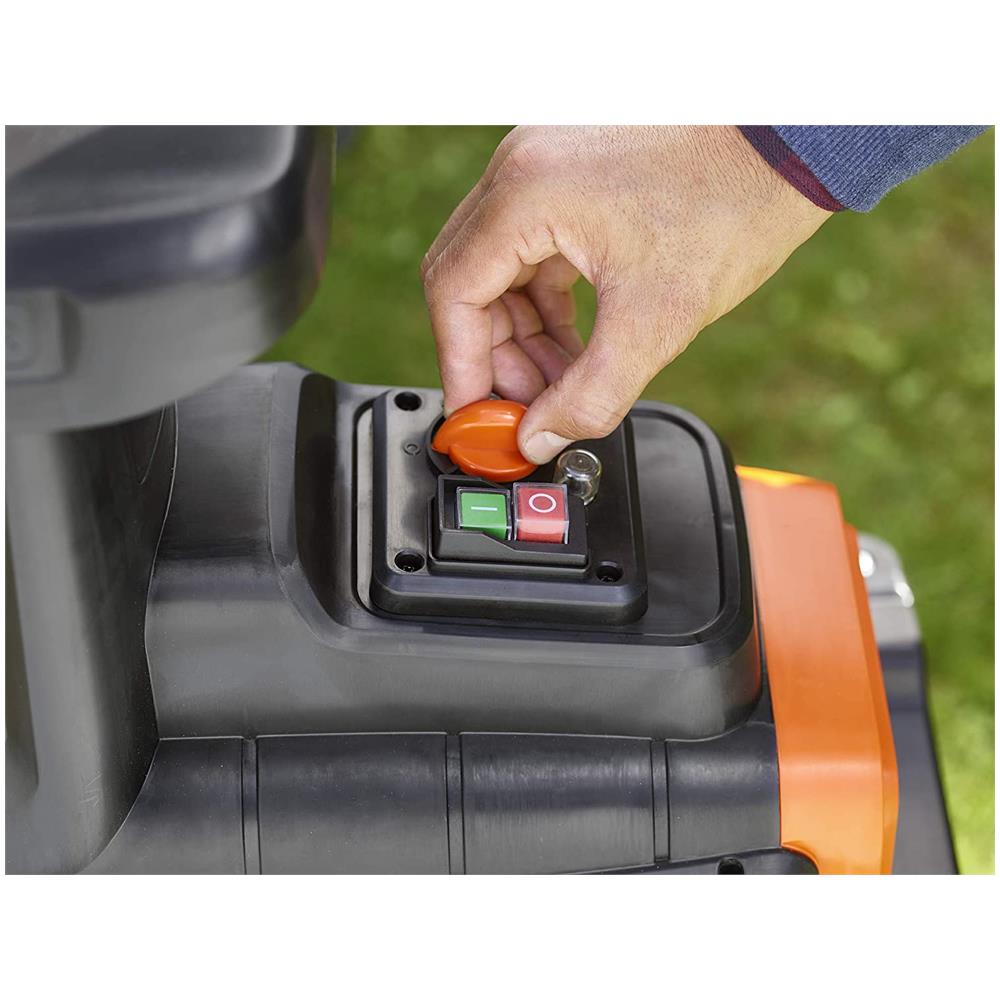 Biotrituratore Elettrico Potenza 2800 Watt Taglia Fino a 4,5 cm di Diametro - Foto 8