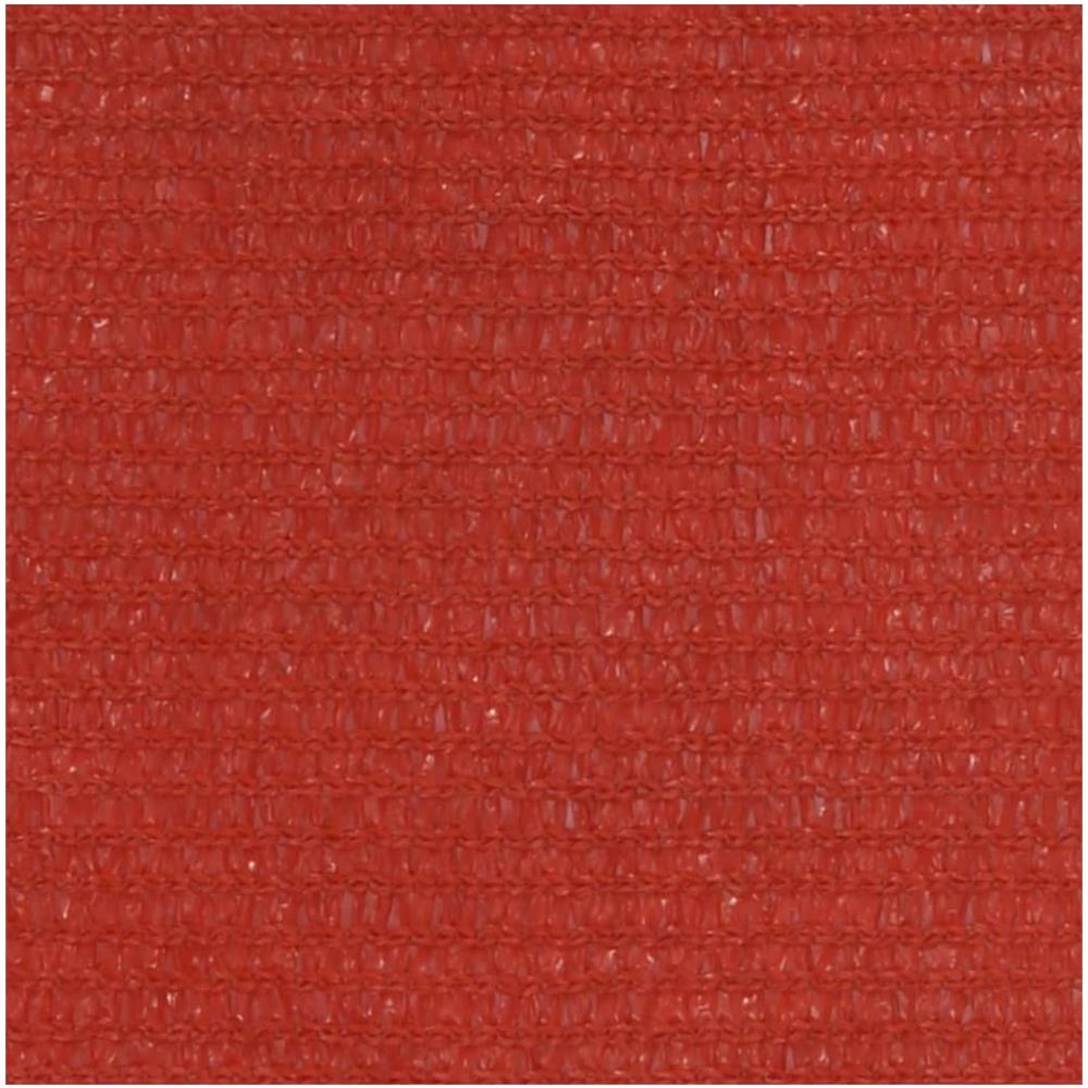 Vela Parasole 160 G / m? Rossa 4x4 M In Hdpe - Foto 2