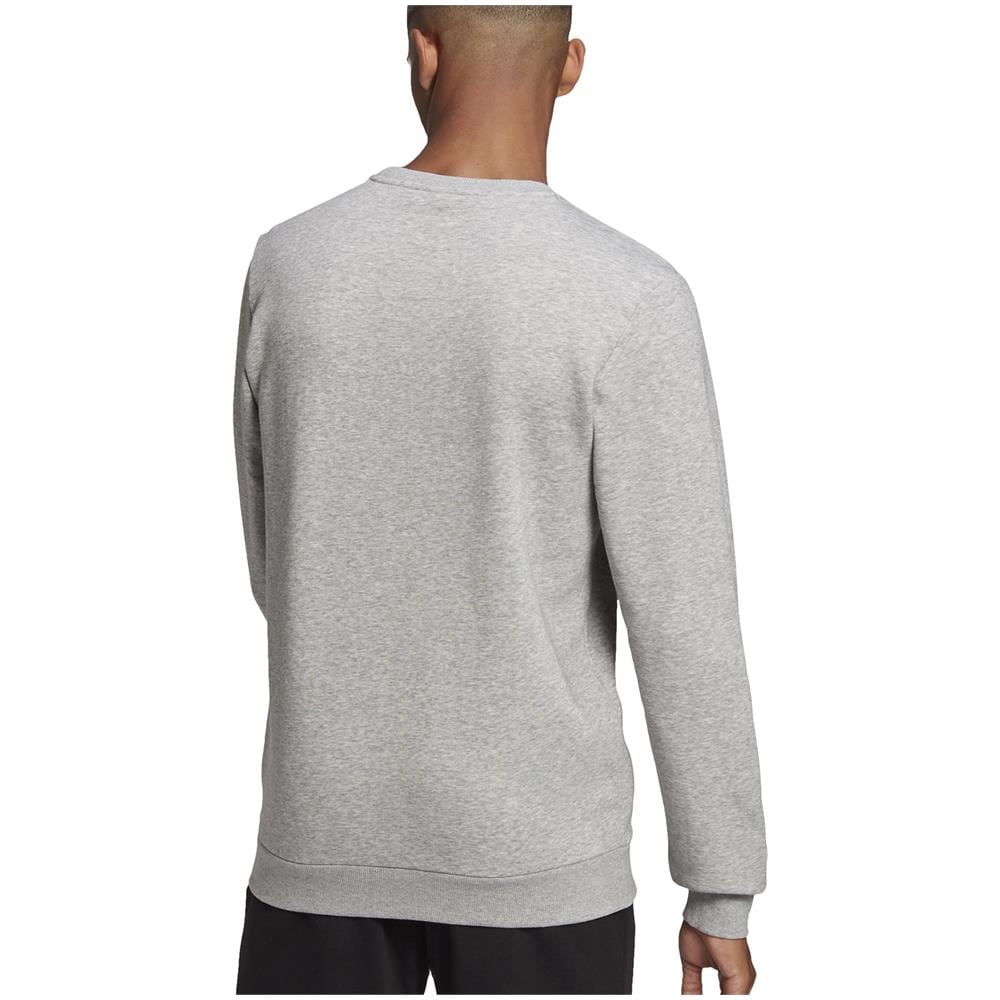 Felpa Da Uomo Girocollo Essentials Big Logo Grigia Taglia S Codice Gk9075 - Foto 2