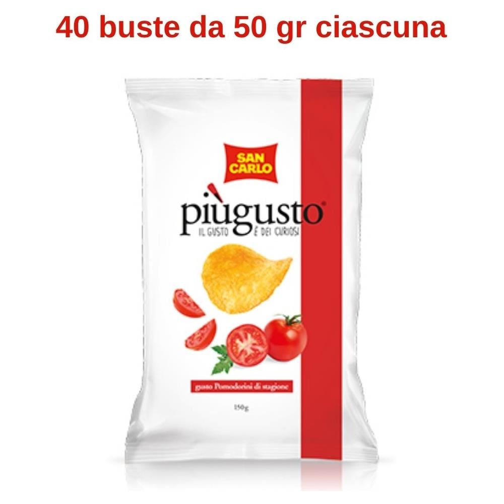 San Carlo Piu' Gusto Pomodorini Di Stagione 40 Buste Da 50 Gr - Foto 1