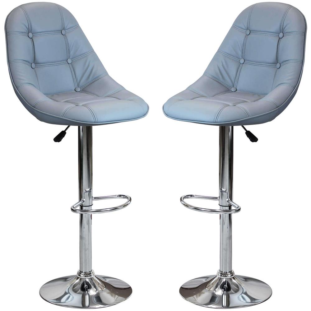 Buford - Sgabello Moderno Da Bar E Sala Da Pranzo Set Da 2 - Foto 1