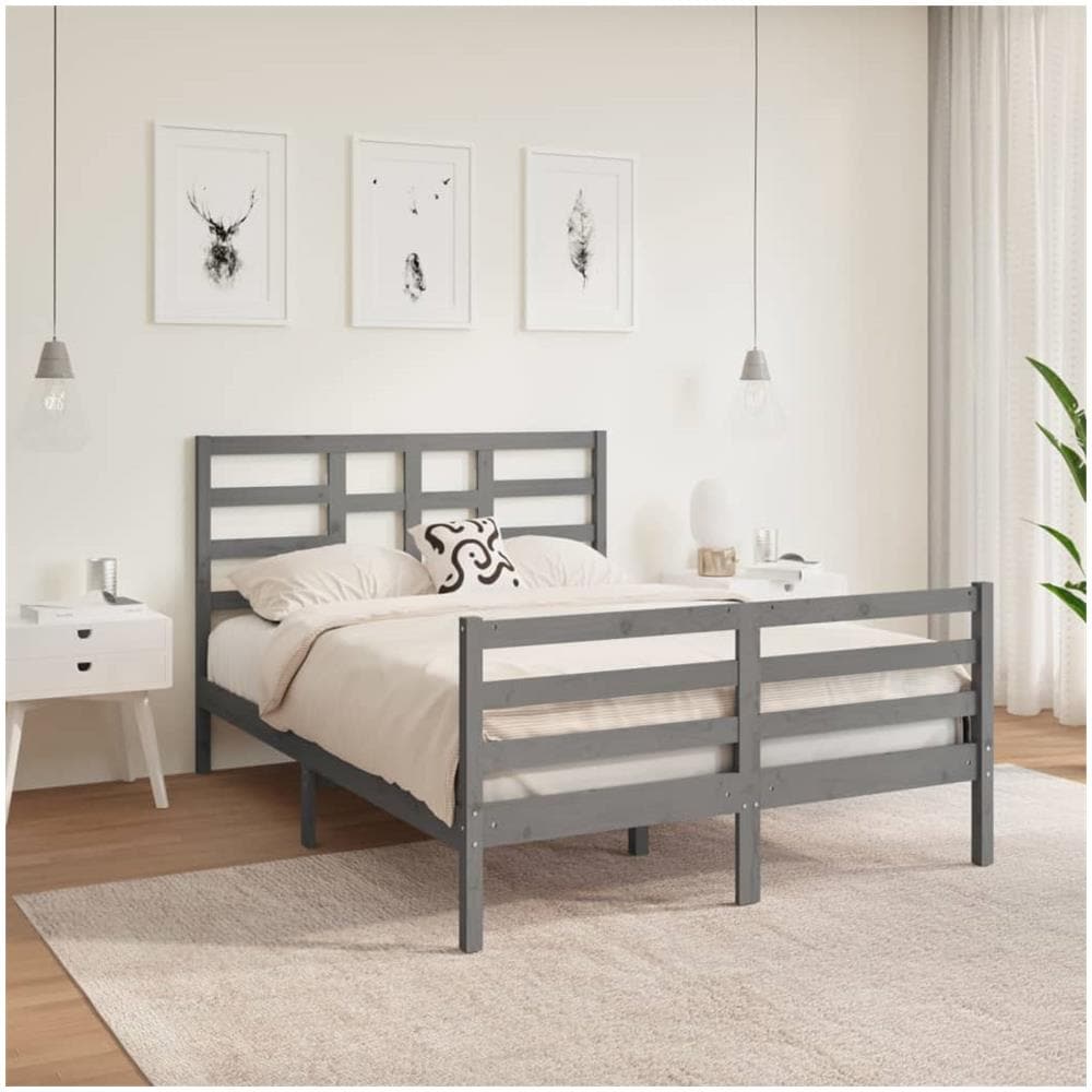 Giroletto Bianco In Legno Massello Di Pino 140x190 Cm