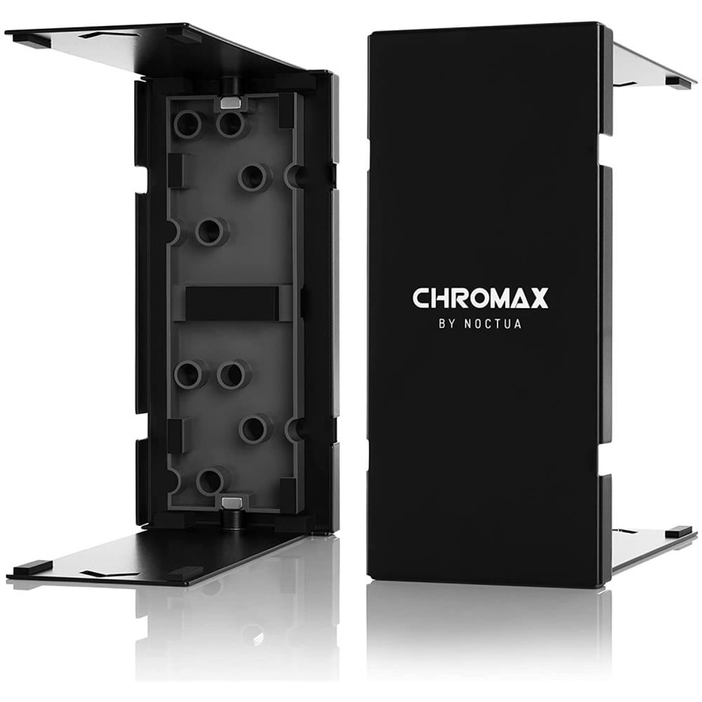 NA-HC8 chromax.black Cover per Dissipatori CPU NH-U12A Colore Nero - Foto 1