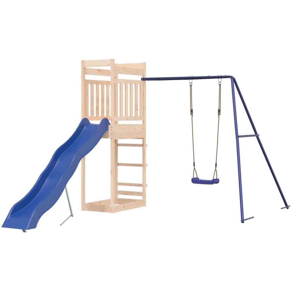 Set da Gioco da Esterno in Legno Massello di Pino - Foto 2