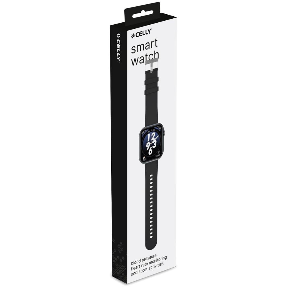 TRAINERMATEBK smartwatch e orologio sportivo 4,6 cm (1.81") Digitale 240 x 240 Pixel Touch screen Nero - Foto 5