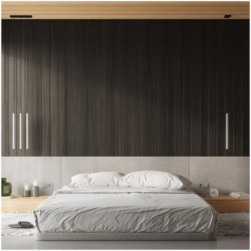 Sollux Lighting Lampada A Sospensione Pastelo 5p In Cemento Sl.1275 - Moderno Lampade A Sospensione Grigio 110x25x25 Cm - Foto 1