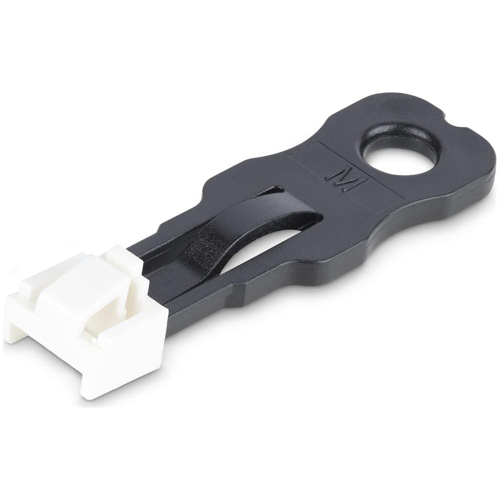 Blocco per porte RJ45 - 10 pezzi con chiave di sicurezza, copertura antipolvere, protezione riutilizzabile per porte Ethernet /LAN, protezione antipolvere RJ45 a scatto per server /switch /prese - Foto 2