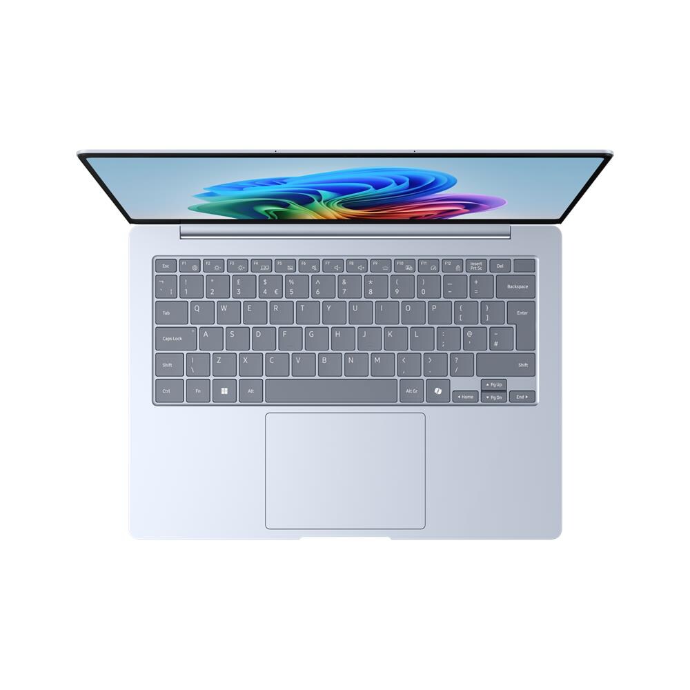 Galaxy Book4 Edge NP940XMAA-EXP Qualcomm Snapdragon X1E-80-100 Computer portatile 35,6 cm (14") Touch screen WQXGA+ 16 GB LPDDR5x-SDRAM 512 GB eUFS Wi-Fi 7 (802.11be) Windows 11 Home Blu - Foto 2