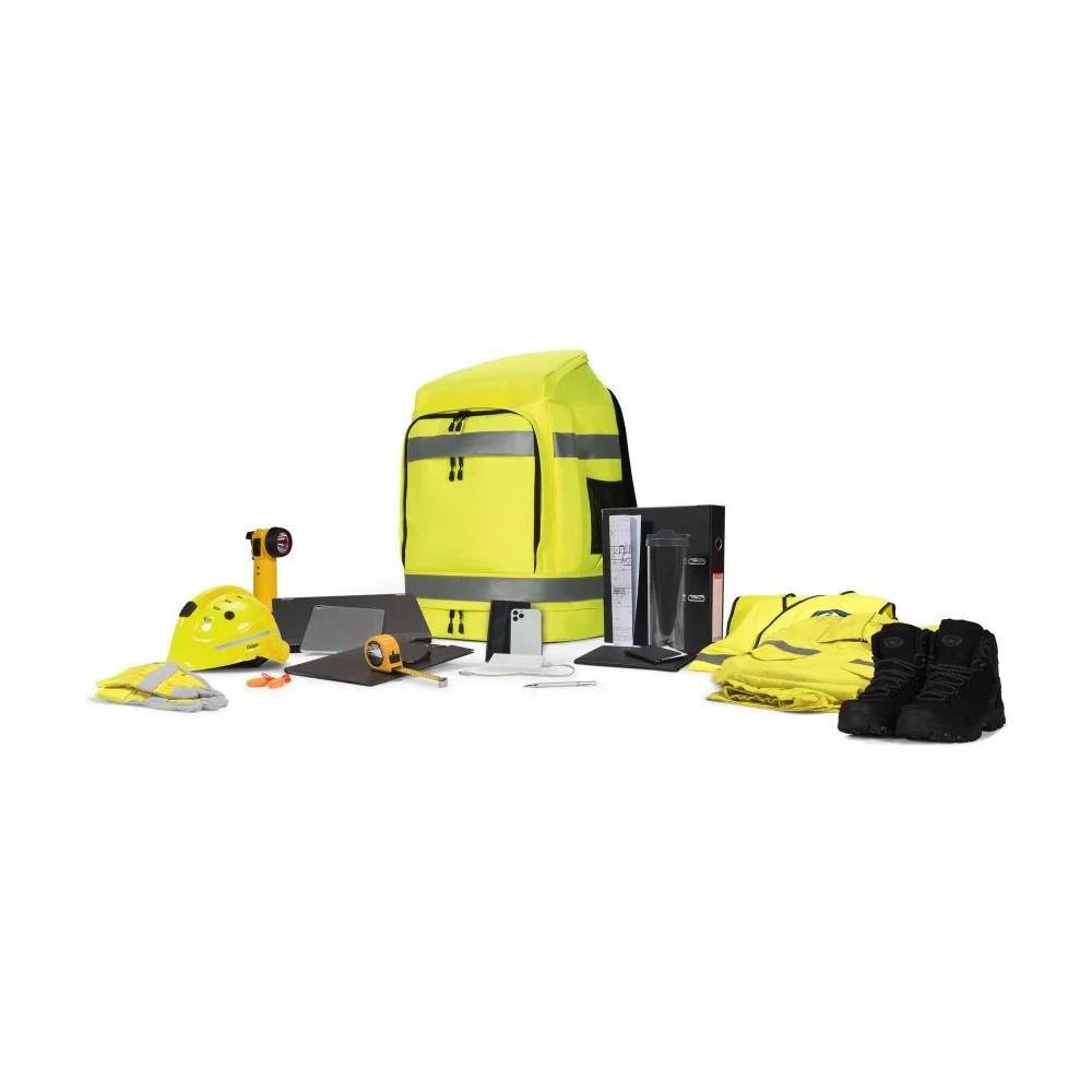 Hi-Vis zaino Giallo Polietilene tereftalato (PET), Poliuretano termoplastico (TPU) - Foto 14