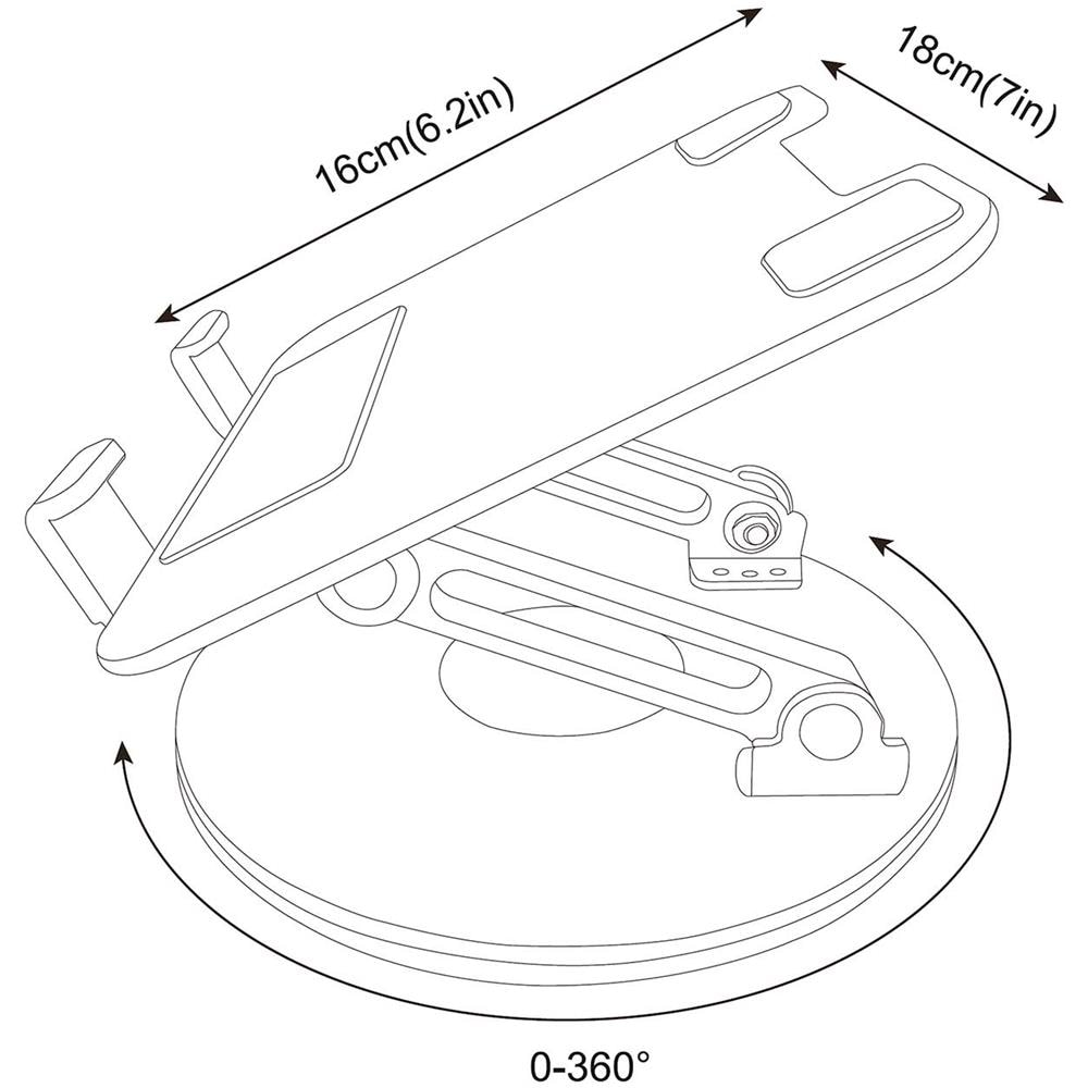 LPS4SL-341 supporto per laptop Supporto per laptop e tablet Argento 33 cm (13") - Foto 8