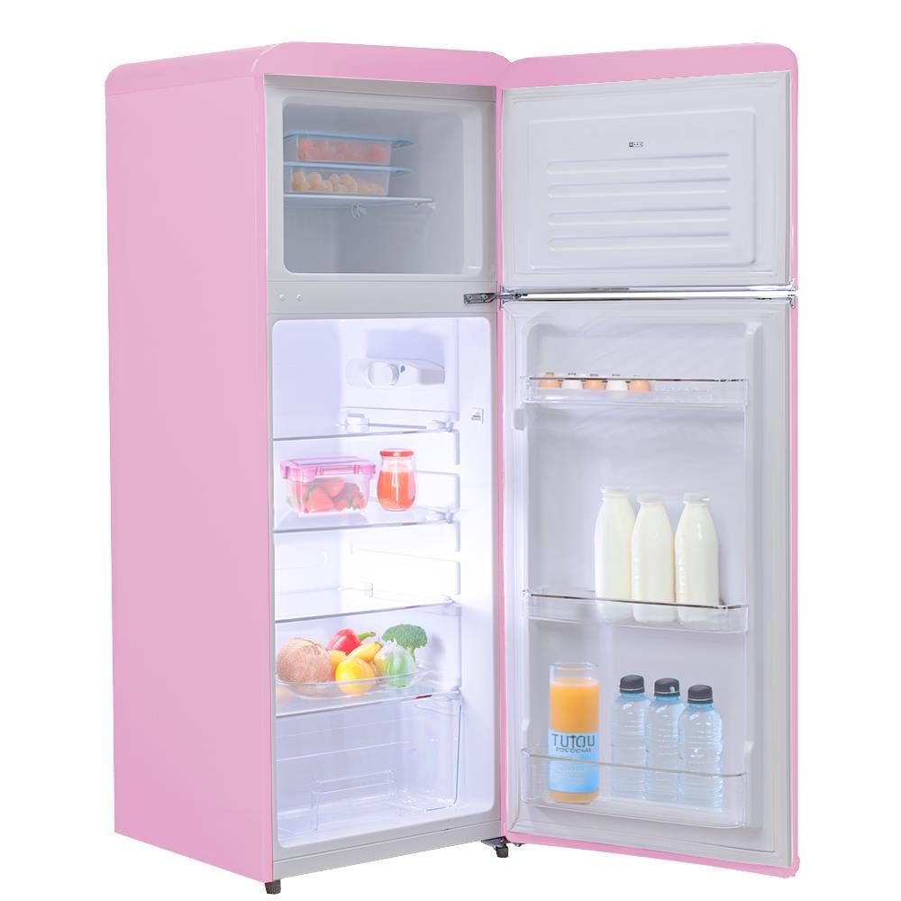 Frigorifero Doppia Porta 240 Ventilato Litri Colore Rosa Mambo2402p - Foto 5