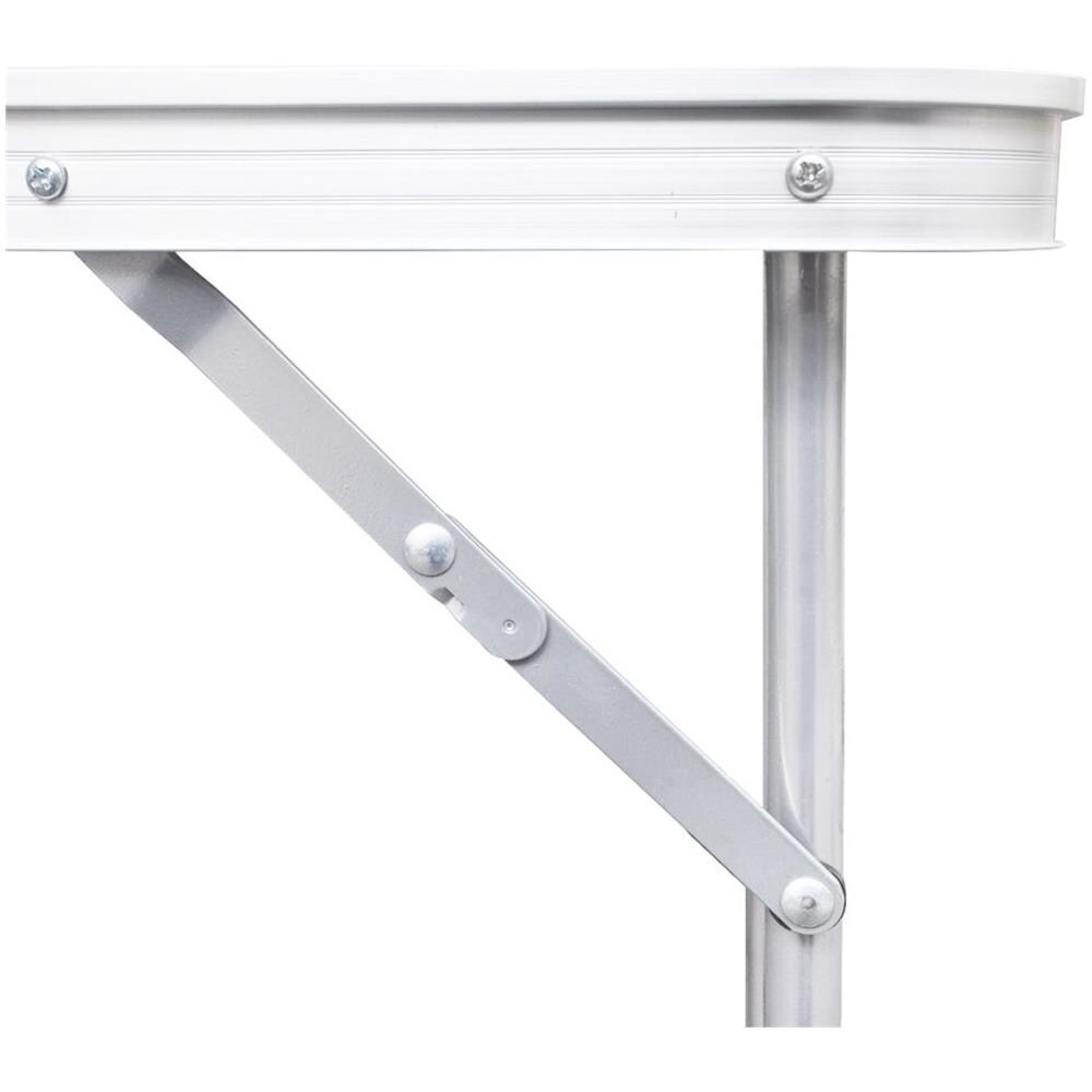 Tavolo Da Campeggio Pieghevole Con Cornice Metallica 80 X 60 Cm - Foto 13