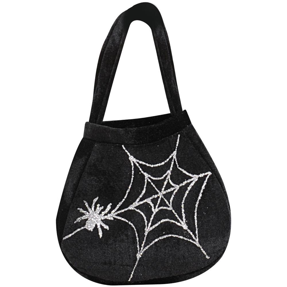 Borsa Di Tela Con Ragno Da Adulto Per Halloween Taglia Unica - Foto 1
