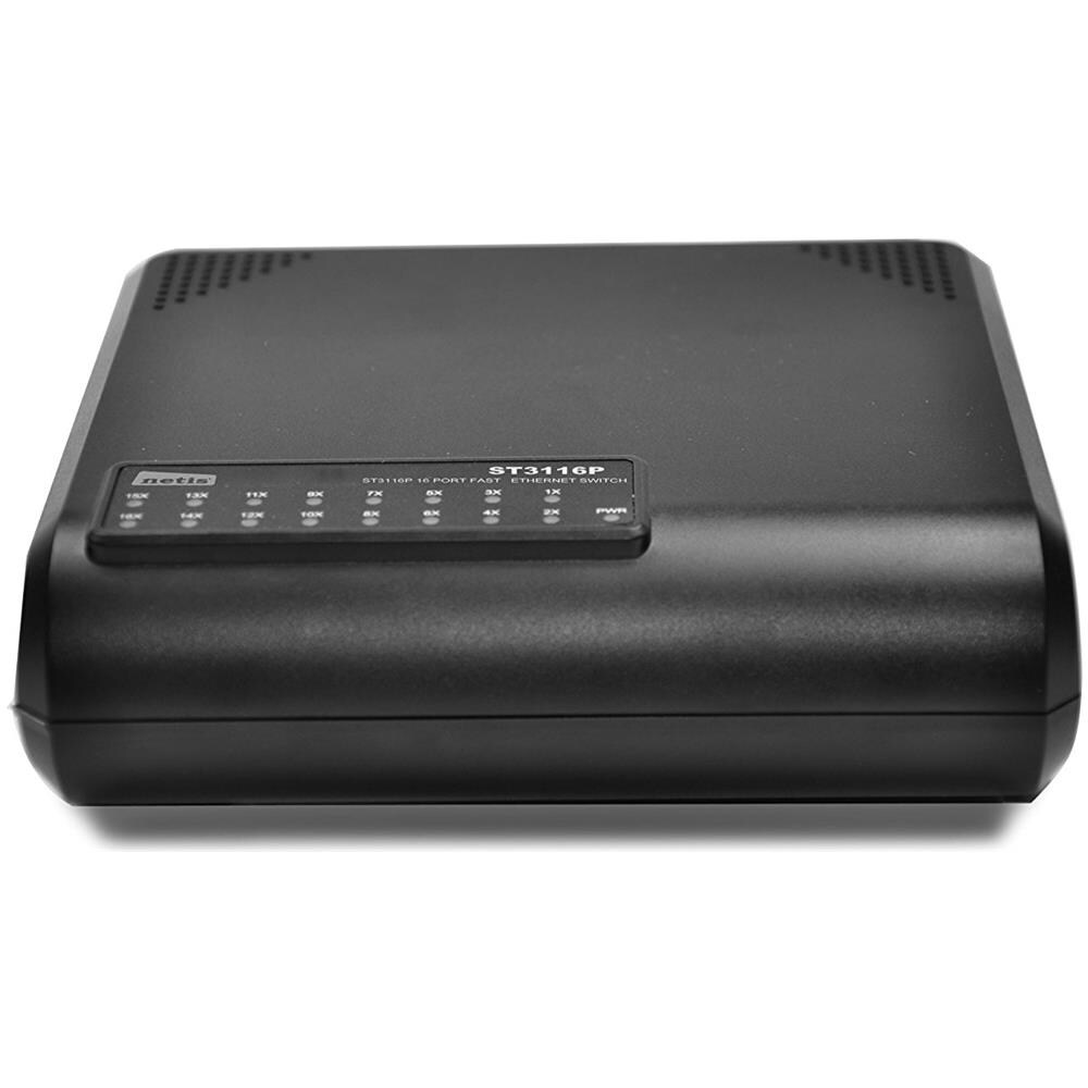 Switch ST3116P 16 Porte Gigabit Ethernet No Gestito 10/100 Mbps - Foto 1
