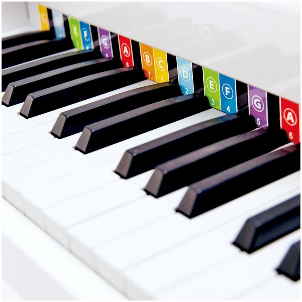 Pianoforte A Coda Deluxe Bianco E0338 - Foto 8