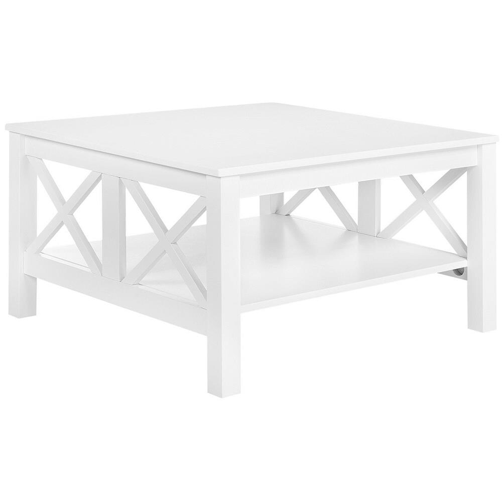 Tavolino Da Caffè Bianco Lotta - Foto 1