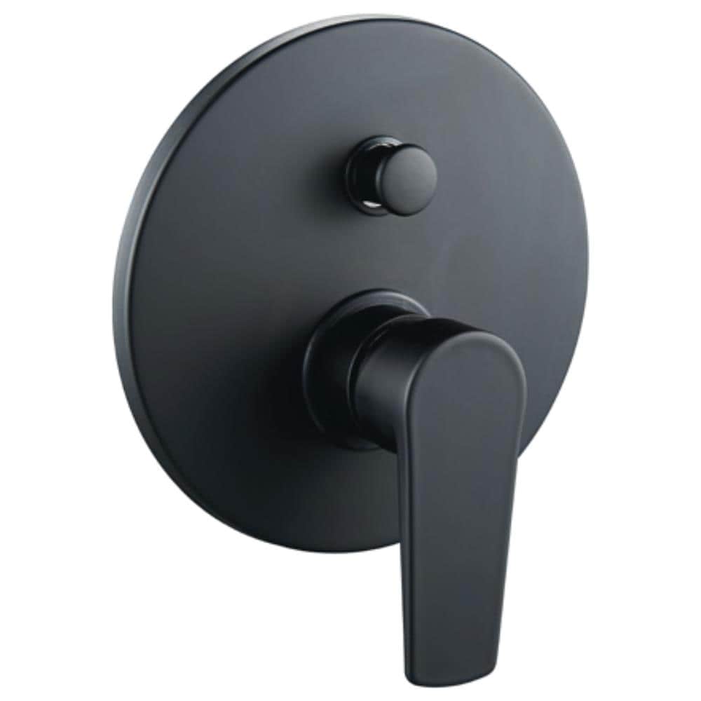 Miscelatore Doccia Parete Africa Incasso Con Deviatore Ottone Colore Nero Opaco - Foto 2