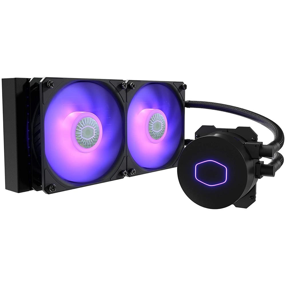 Dissipatore CPU a LiquidoWater MasterLiquid ML240L V2 RGB per Socket Intel LGA 2066/2011/2011 v3/1150/1151/1155/1156/1200/1366 e Socket AMD AM4 / AM3 + / AM3 / AM2+ / AM2 / AM1  - Foto 2