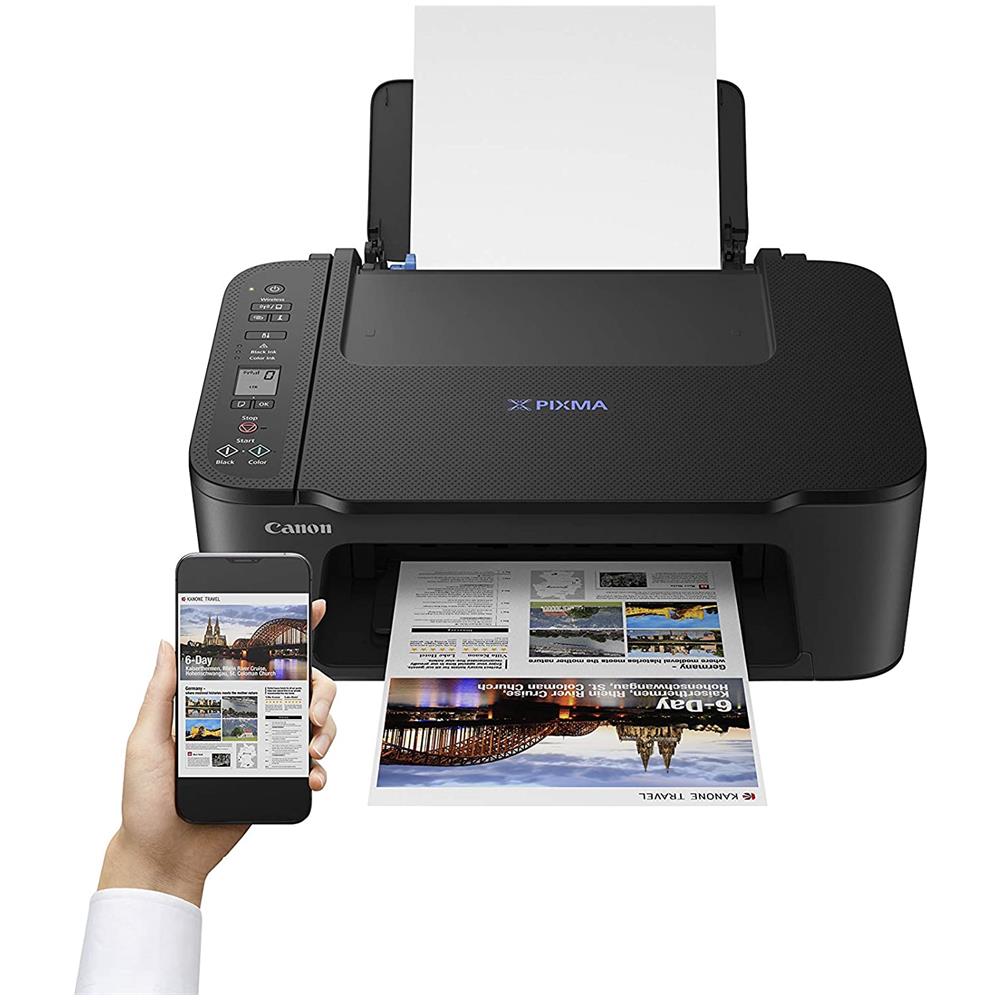 Stampante Fotografica Multifunzione Pixma TS3450 Inkjet a Colori Stampa Copia Scansione A4 7,7 ipm (B /N) 4 ipm (a Colori) Wi-Fi / USB - Foto 5