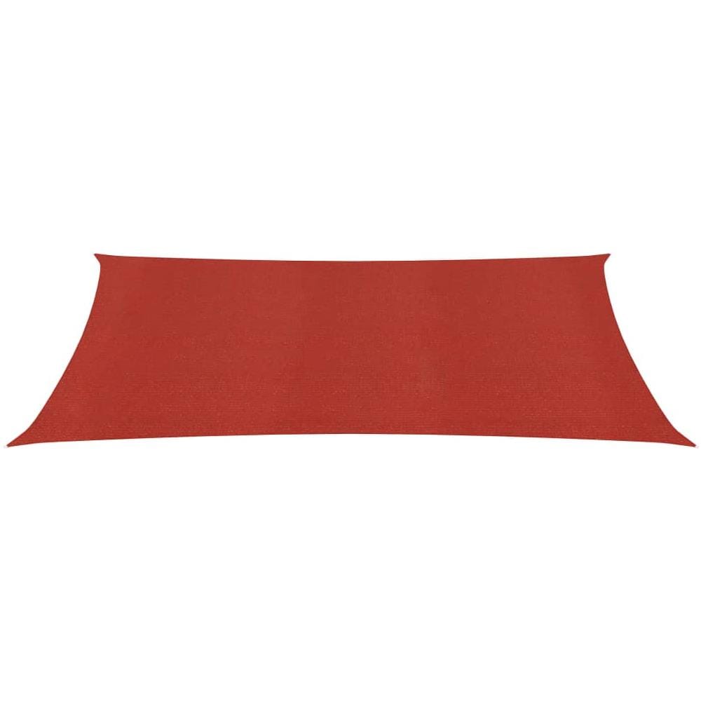 Vela Parasole 160 G / m? Rossa 6x8 M In Hdpe - Foto 3