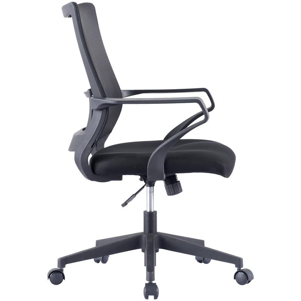 Sedia Per Ufficio Con Schienale Medio In Rete Nero - Foto 2