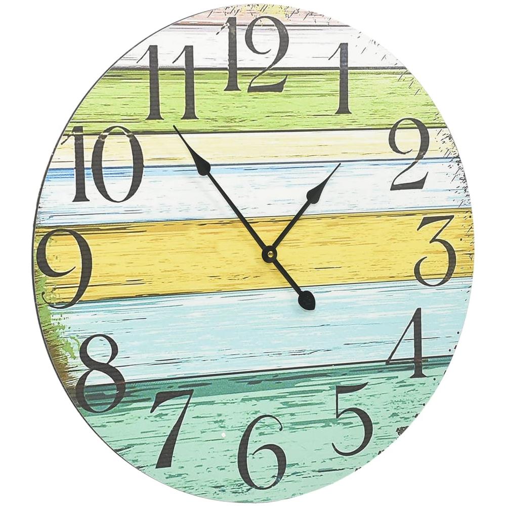 Orologio da Parete Multicolore 60 cm in MDF - Foto 2