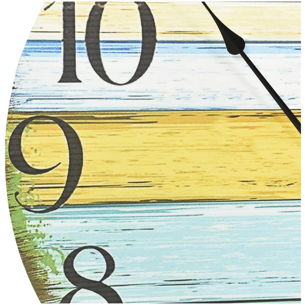 Orologio da Parete Multicolore 60 cm in MDF - Foto 4