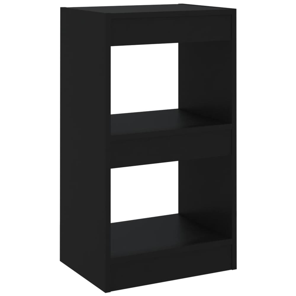 Libreria / divisorio Nero 40x30x72 Cm - Foto 2