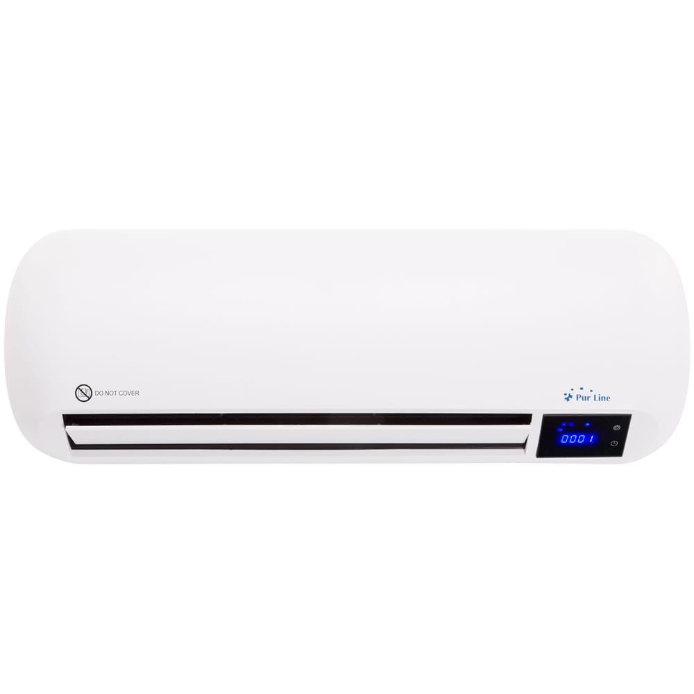 Stufa Elettrica Da Parete 2000w Bianco Telecomando Timer E 3 Modalità Di Utilizzo - Foto 1