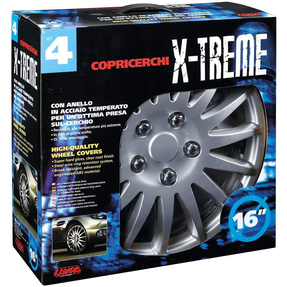 C-071, X-treme - Set 4 Copricerchi - ? 17? - Foto 2