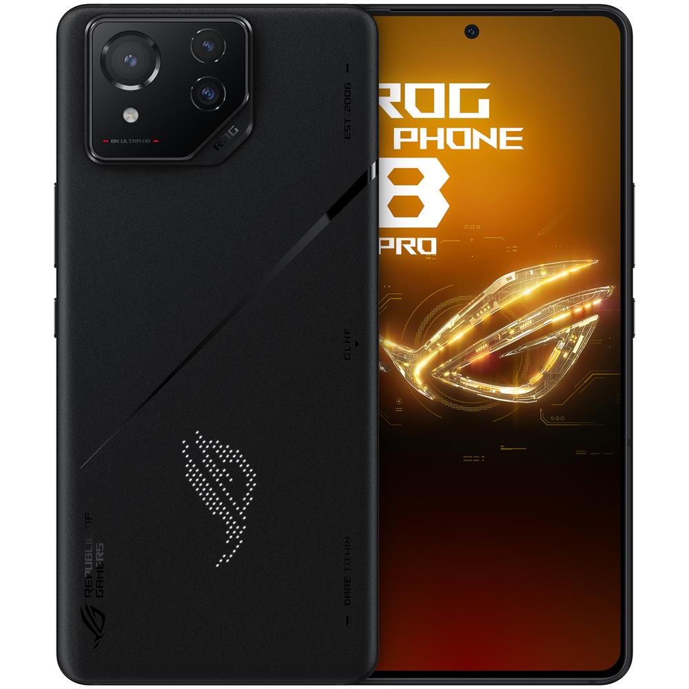 ROG Phone 8 Pro 5 G 512 GB 5G Dual Sim Display 6.78" AMOLED Slot Nano SD Fotocamera 50 Mpx Android 14 Nero - Foto 1