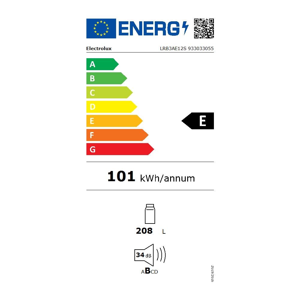 Frigorifero ad Incasso Monoporta LRB3AE12S Classe E Capacita 208 L Colore Bianco Altezza 121 cm - Foto 2
