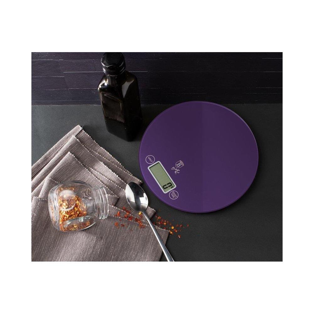 BH-9434 Bilancia da cucina super piatta viola - Foto 2