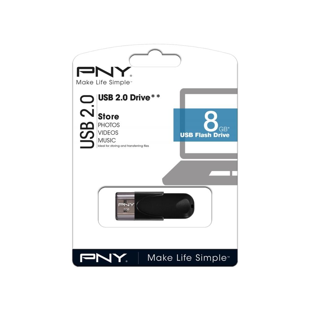 Chiavetta USB Attaché 8 GB Interfaccia USB 2.0 Colore Nero - Foto 4