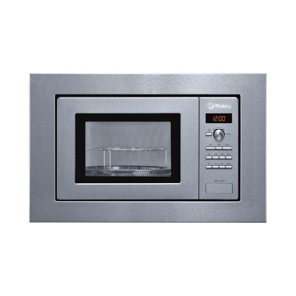 BALAY - 3WGX1929P Forno Microonde da Incasso Multifunzione Capacità 17  Litri Potenza 800 Watt Colore Acciaio Inossidabile - ePRICE