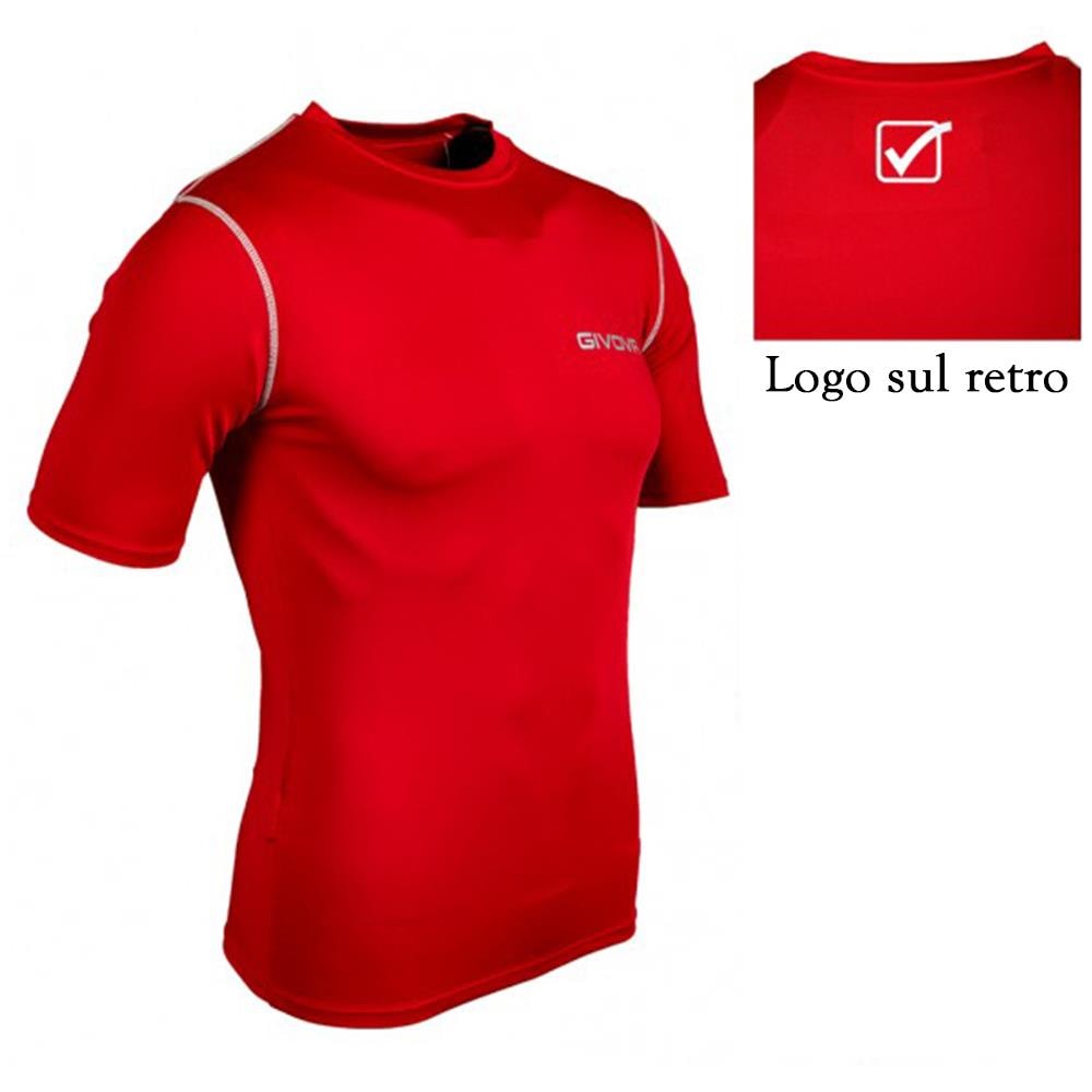 Corpus 2 Maglia Intima Elastica M / c Colore Rosso Taglia S - Foto 2