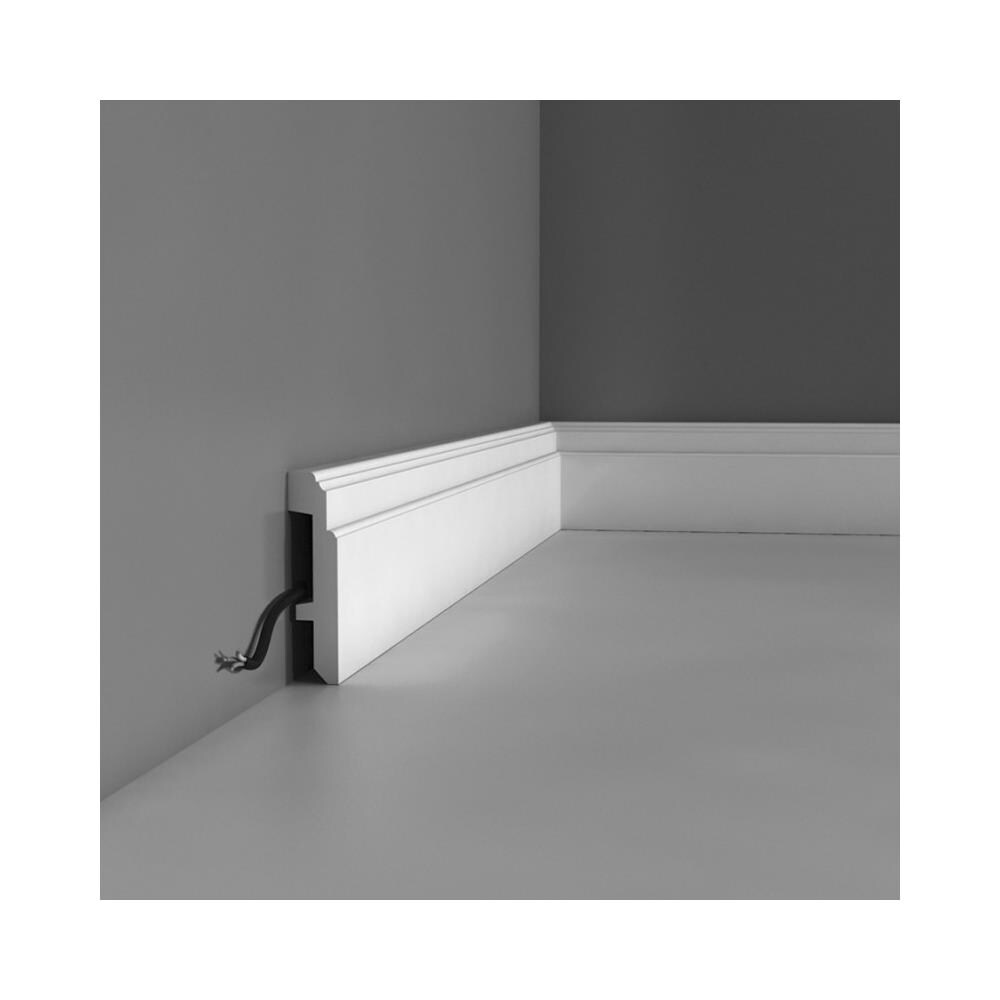 Battiscopa In Duropolimero (sx155) 200x11x2,5 Pacco Da 28 Metri Lineari - Foto 1