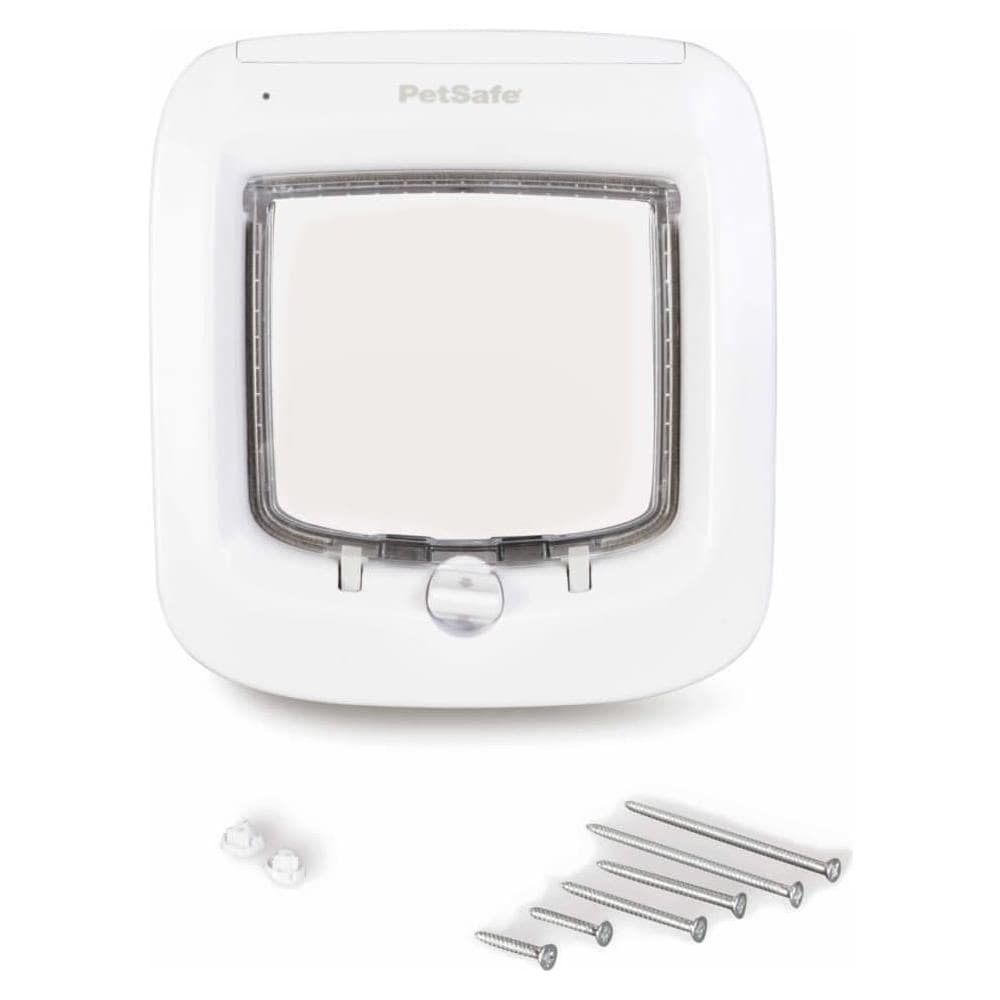 Porta Basculante per Gatto con Microchip Bianco PPA19-16145 - Foto 1