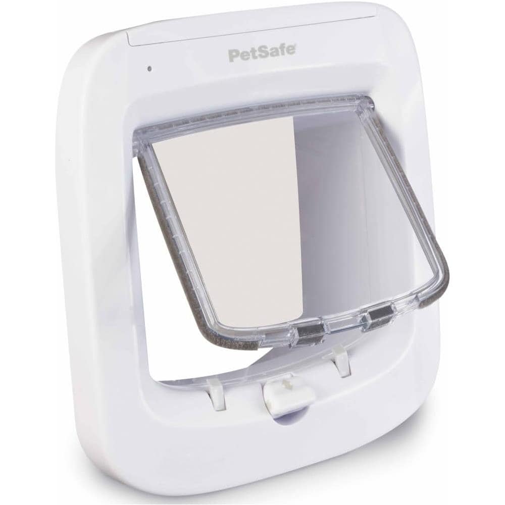 Porta Basculante per Gatto con Microchip Bianco PPA19-16145 - Foto 2