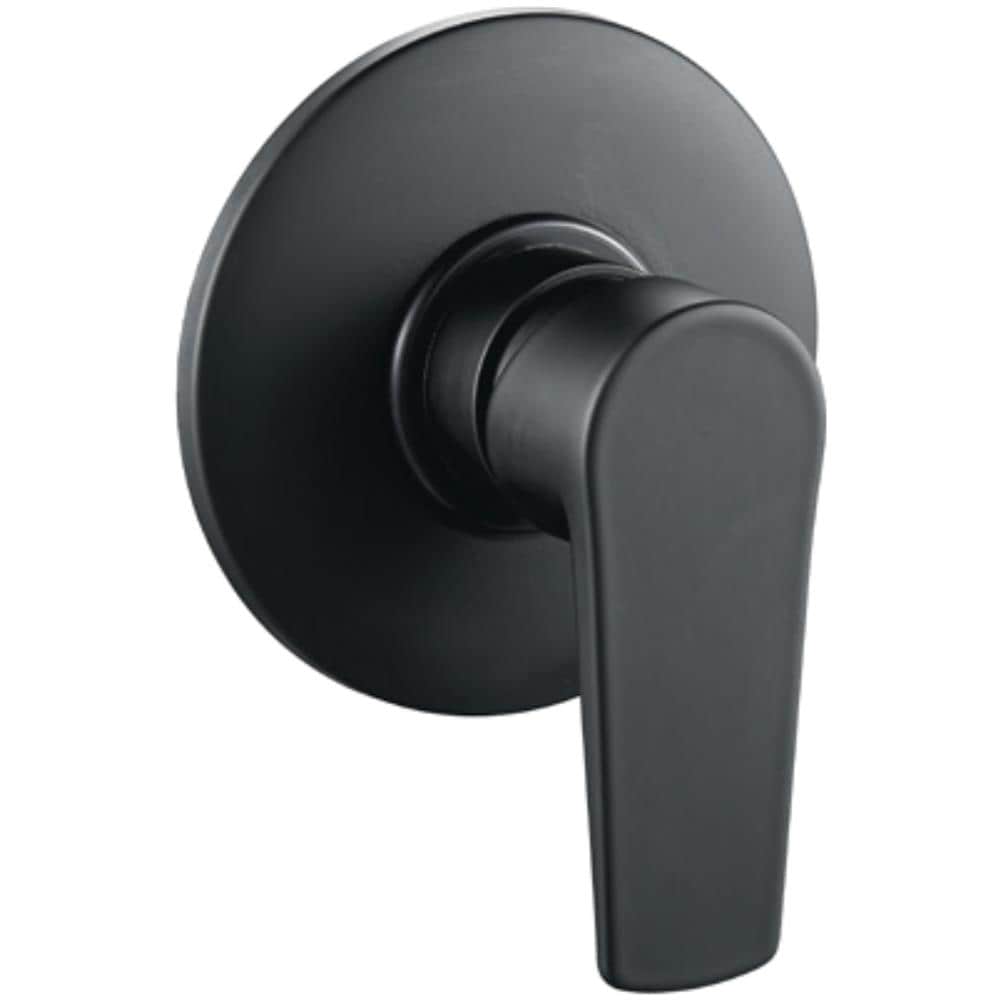 Miscelatore Doccia Da Parete Africa Ad Incasso Ottone Colore Nero Opaco Bagno - Foto 2