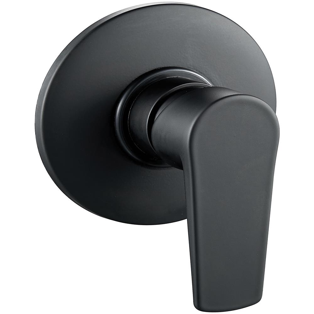 Miscelatore Doccia Da Parete Africa Ad Incasso Ottone Colore Nero Opaco Bagno - Foto 1