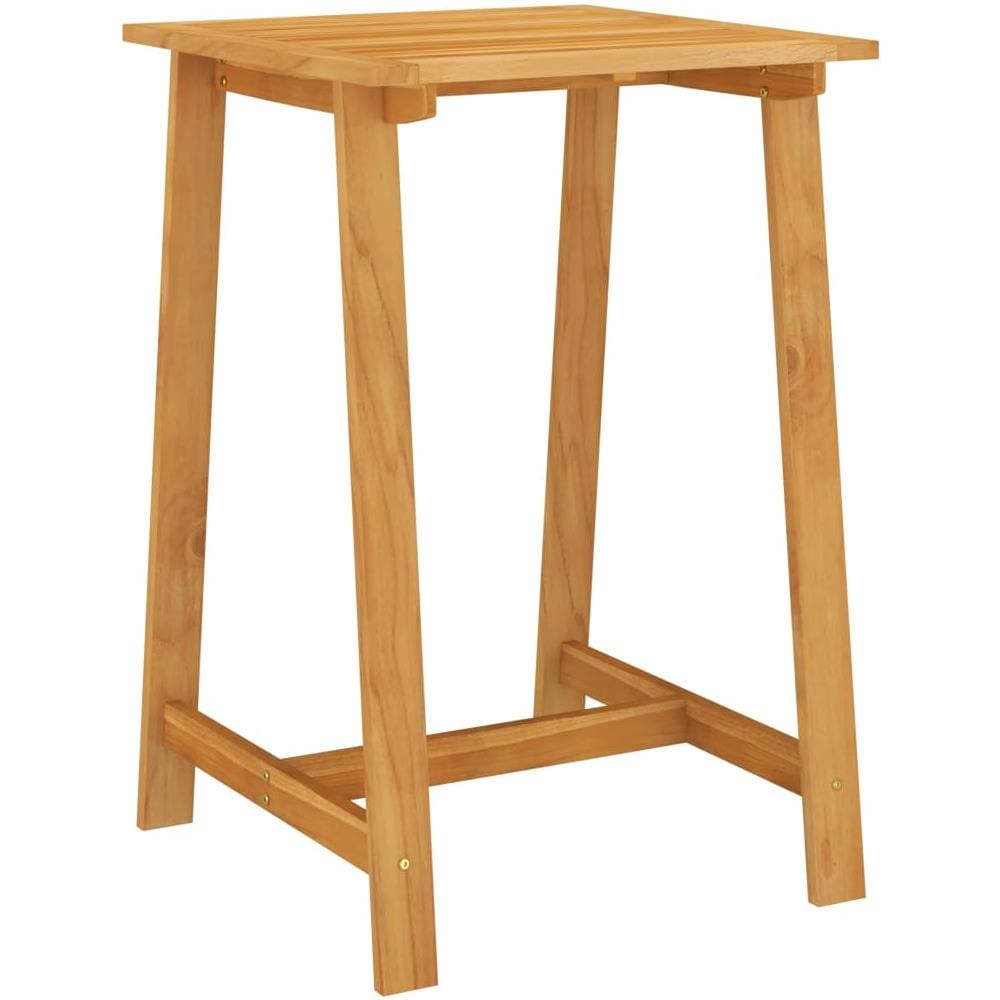 Tavolo Da Bar Da Giardino 70x70x104 Cm In Massello Di Acacia - Foto 1