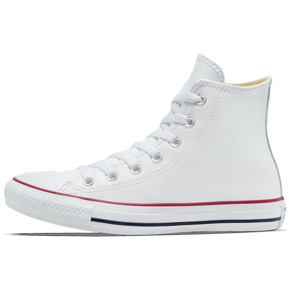 Scarpe Chuck Taylor All Star Leather Taglia 43 Codice 132169c Bianco - Foto 2