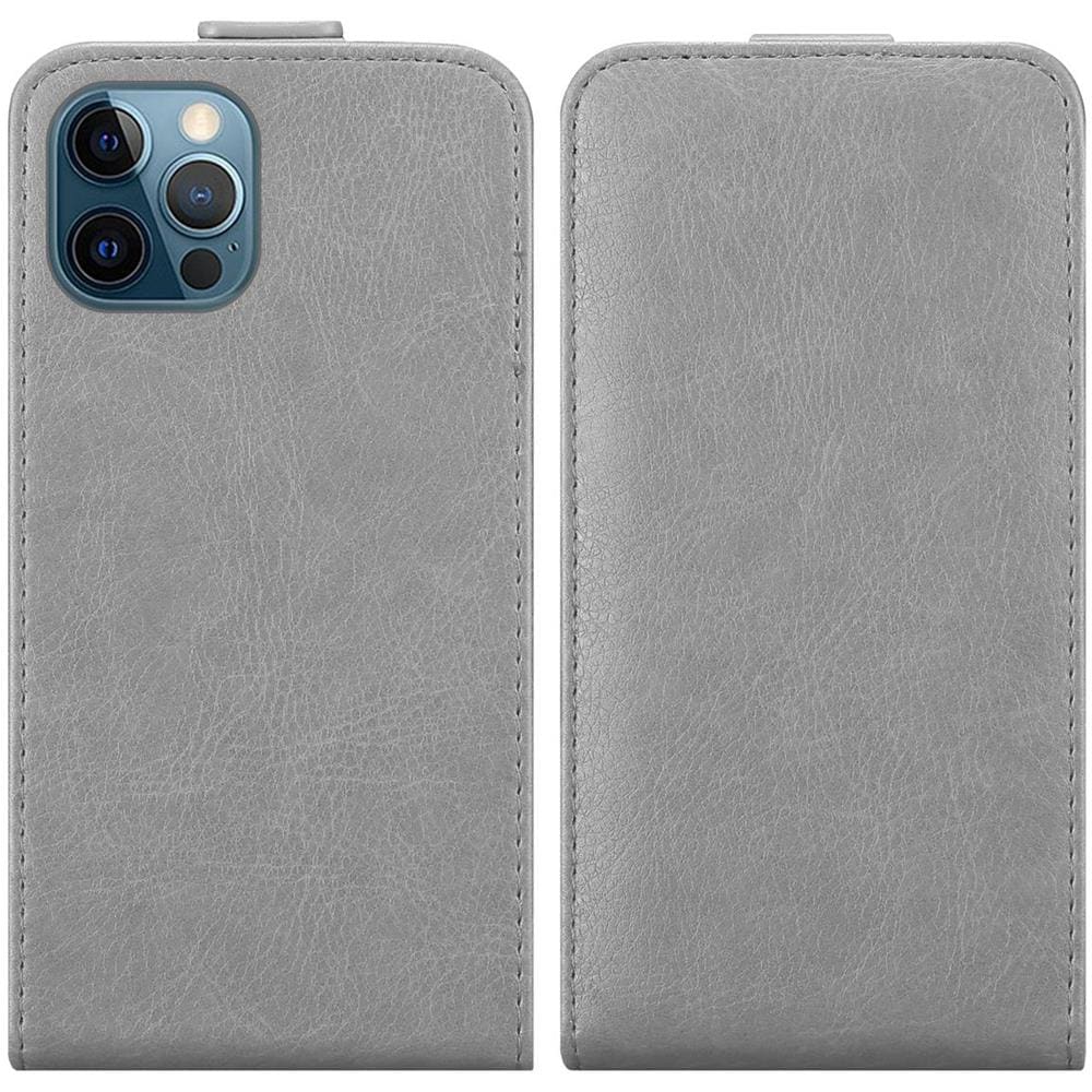 Custodia Compatibile Con Apple Iphone 12 Pro Max In Grigio Titanio - Coperchio Protettivo In Design Flip Con Chiusura Magnetica - Foto 8