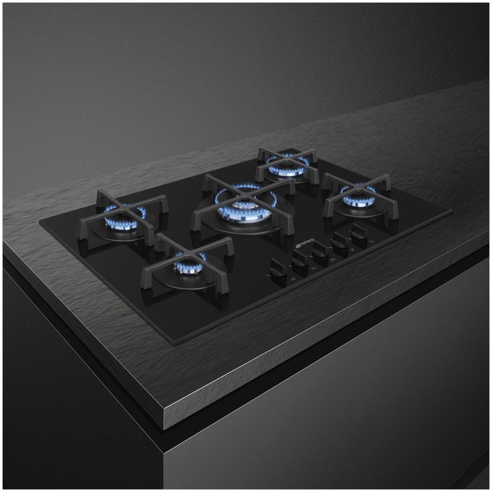 Piano Cottura PV275B a Gas 5 Fuochi Colore Nero - Foto 2