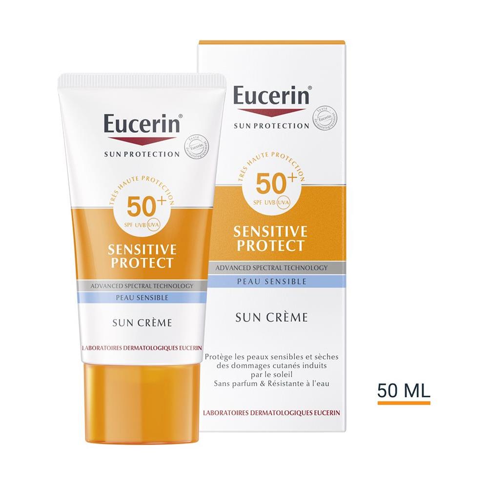 Sensitive Protect Creme Tres Haute Protection Spf50+ 50 Ml Sun Protection Visage - Foto 1