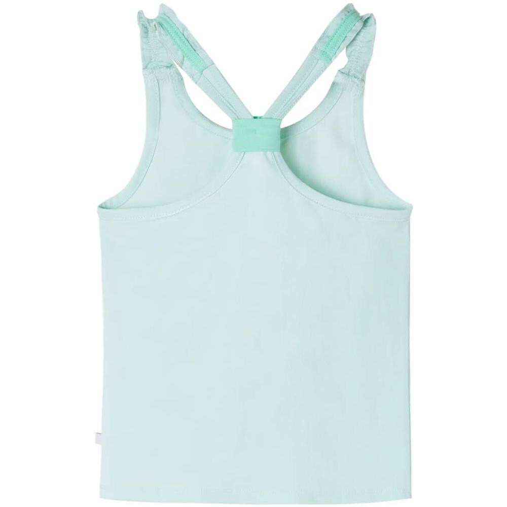 Canotta da Bambina Menta Chiaro 140 - Foto 2