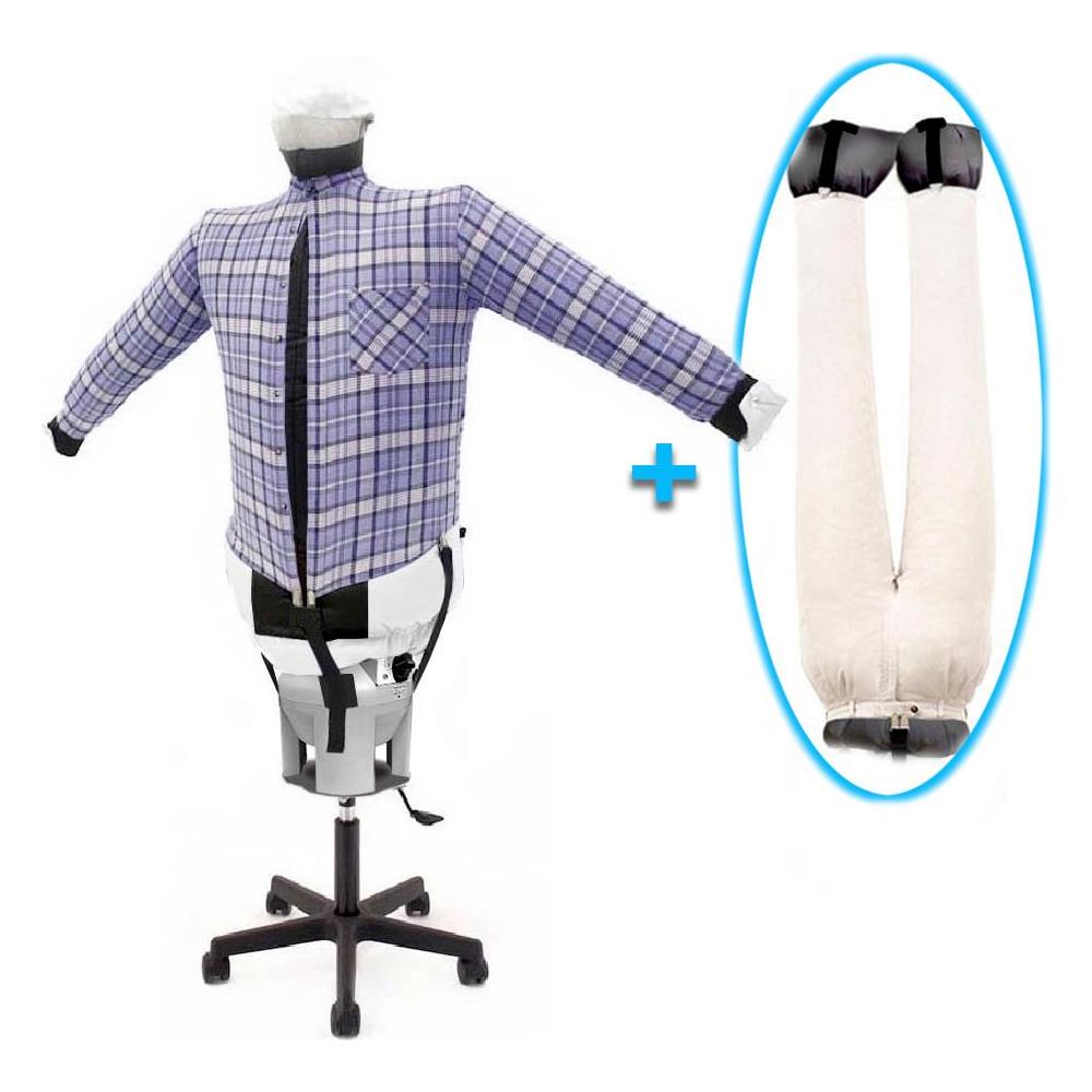 EOLO StiraCamicie Pantaloni SA06 SP ECO INOX V6 Stirasciuga Stiratore Verticale Stira Facile Asciuga Aria Calda Ferro Stiro Manichino Professionale 3 Programmi Made in Italy Garanzia 5 Anni Efficienza A++ - Foto 1